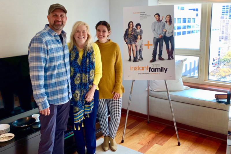 sean anders interview, “instant family”