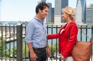 Paul Rudd and Amy Poehler star in "They Came Together." Photo Credit: Lionsgate