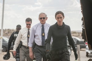 Emily Blunt, Victor Garber, Benicio Del Toro and Josh Brolin star in Sicario. Photo Credit: Lionsgate.