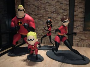 Pixar Animation Studios- Emeryville, CA. The Incredibles Family Photo Credit: Sarah Knight Adamson