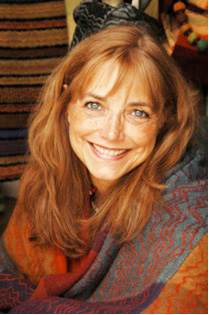 Karen Allen in Fiber Art Sweater