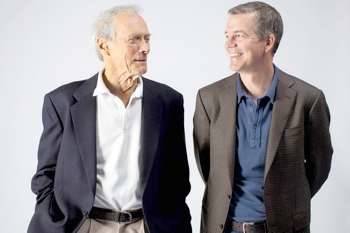 Clint Eastwood and Robert Lorenz. Photo Credit: Jay L. Clendenin/Los Angeles Times